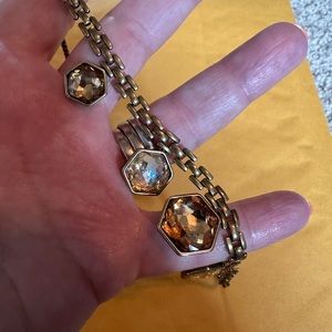 Touchstone crystal necklace